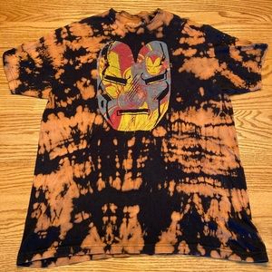 Ironman Graphic Tie Dye Short Sleeve T-Shirt